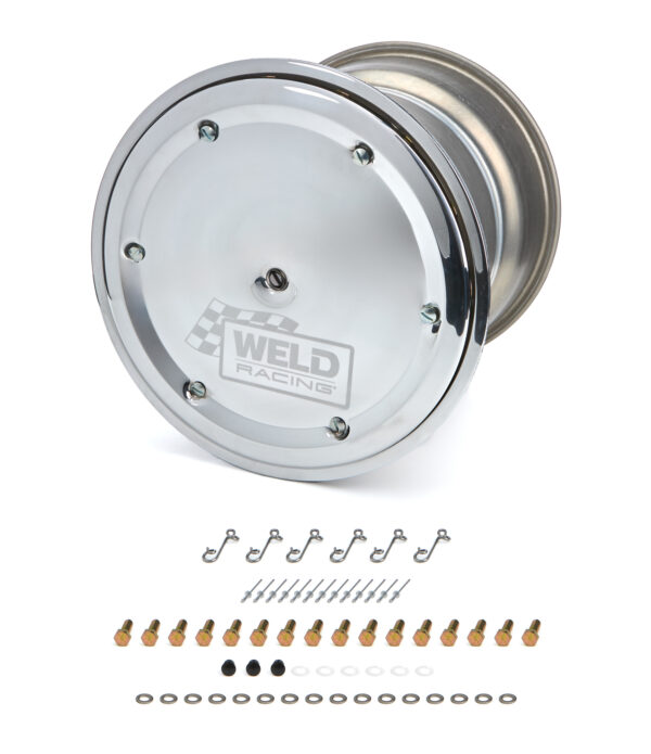 WELD RACING 15 X 14 Wide 5 XL 5in BS Bead-Loc 14.2 lbs w/Cvr 559-5455-6
