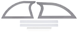 DOMINATOR RACE PRODUCTS Sail Panel Pair Late Model Gray 830-GRY