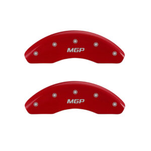 MGP CALIPER COVER Set of 4 Caliper Covers Engraved Front and Rear 14243SMGPRD