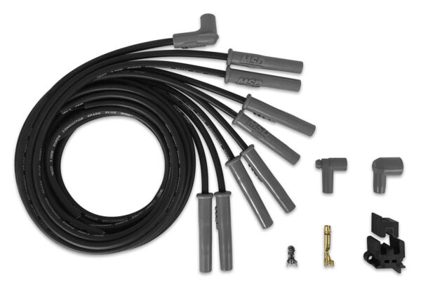 MSD IGNITION 8.5MM Spark Plug Wire Set – Black 31183