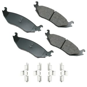 AKEBONO BRAKE CORPORATION Brake Pads Rear Chrysler 07-09 Dodge Durango 03 ACT898
