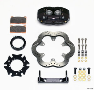 WILWOOD Rear Inboard Sprint Kit w/10.5in Scalloped Rotor 140-11206