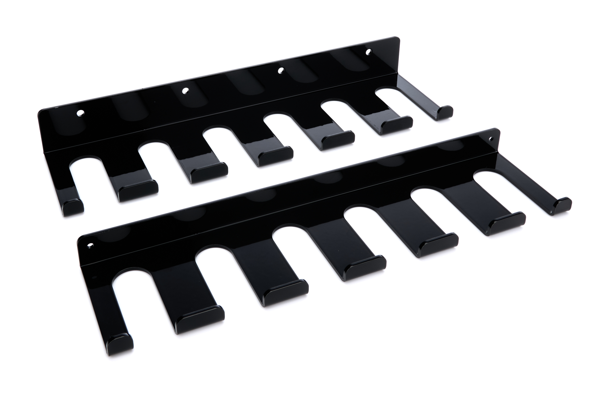 HEPFNER RACING PRODUCTS Radius Rod Tray 1.125in Rod-Double Stack  15in L HRP6521D-15B-BLK