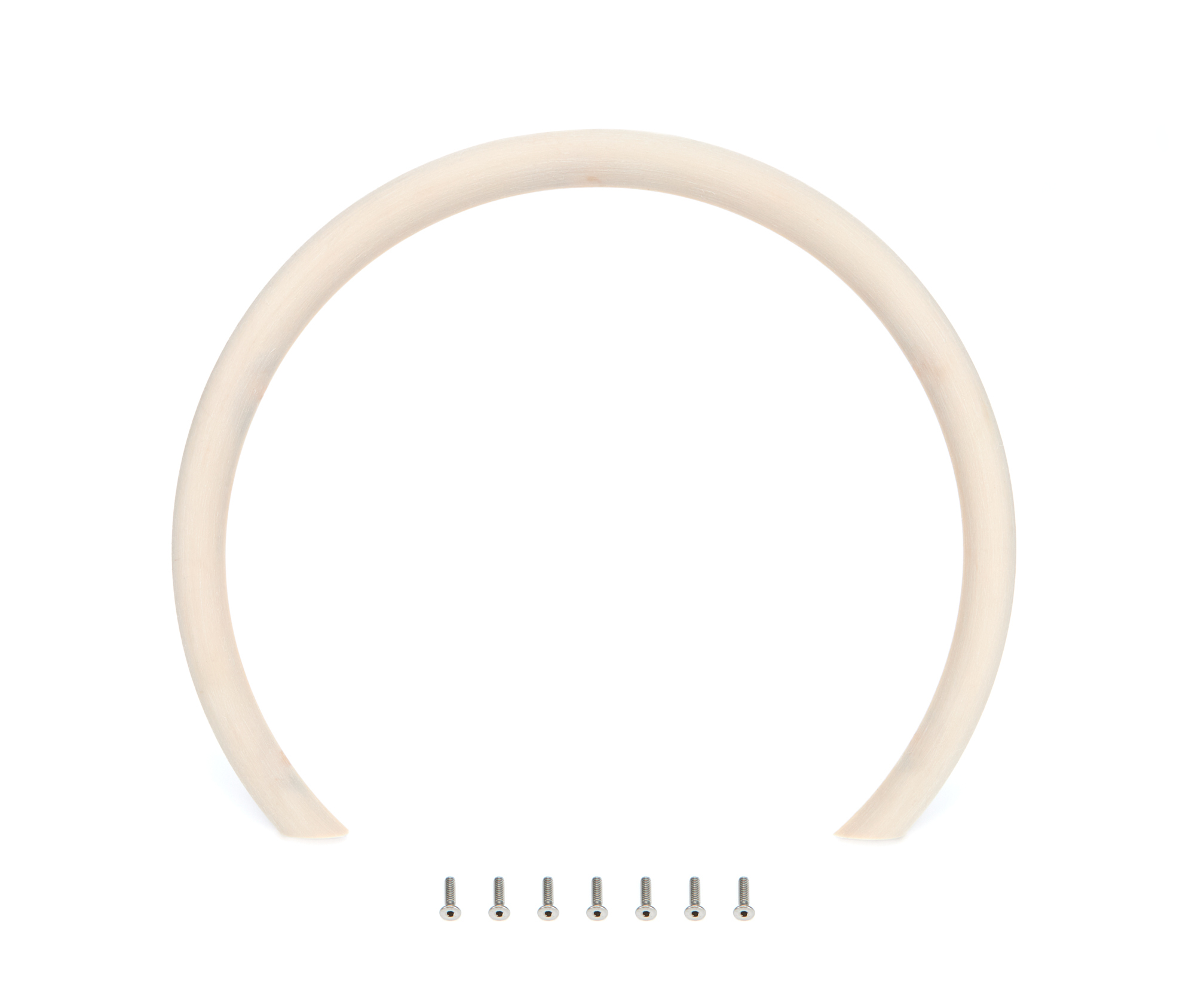 BILLET SPECIALTIES Steering Wheel Half Wrap 14in D-Shape No Leather 28700