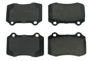 CENTRIC BRAKE PARTS Posi-Quiet Extended Wear Brake Pads with Shims 106.05921
