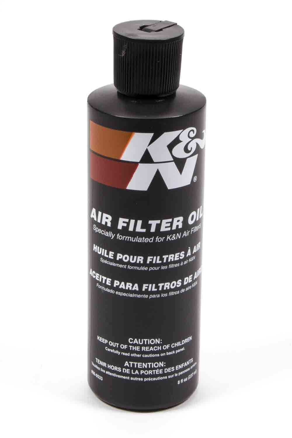K AND N ENGINEERING Air Fltr Oil 8oz. Bottle 99-0533