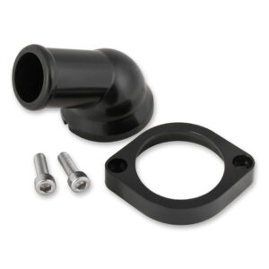 MR. GASKET Water Neck – Swivel Style GM LS 97-Up Black 2670BK