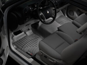 WEATHERTECH 07- GM P/U Crew Cab Front Floor Liners Black 442941