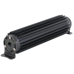 DERALE Single-Pass Heat Sink Co oler  12in Black Anodize 13270