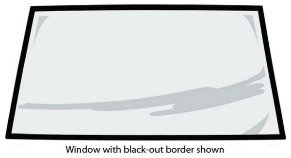 FIVESTAR 88 Monte Rear Window Flat .093 Uncoated 600-6101