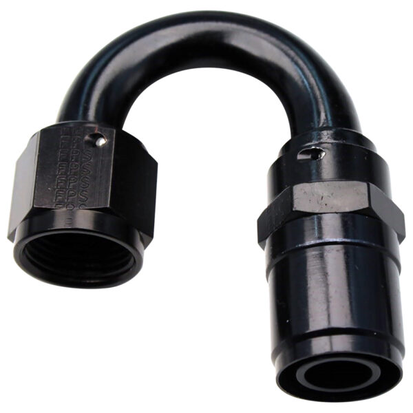 FRAGOLA #12 Race-Rite Crimp-On Hose End 180-Degree 2618012