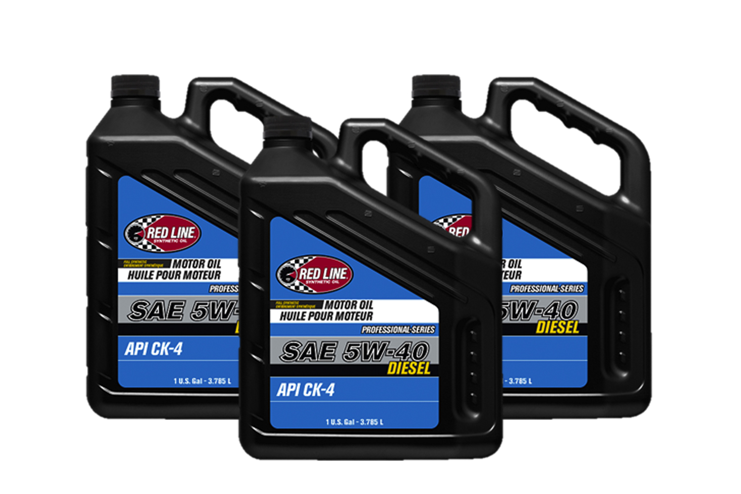 REDLINE OIL Pro-Series 5w40 Oil Case 3 x 1 Gal. Bottle Diesel 12715