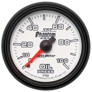 AUTOMETER 2-1/16in P/S II Oil Pressure Gauge 0-100psi 7521