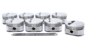 DSS RACING SBC E Piston Set 4.040 F/T -5cc 8710-4040
