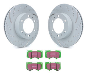 EBC BRAKES USA INC Brake Rotor & Pad Kit Greenstuff Toyota S3KF1128