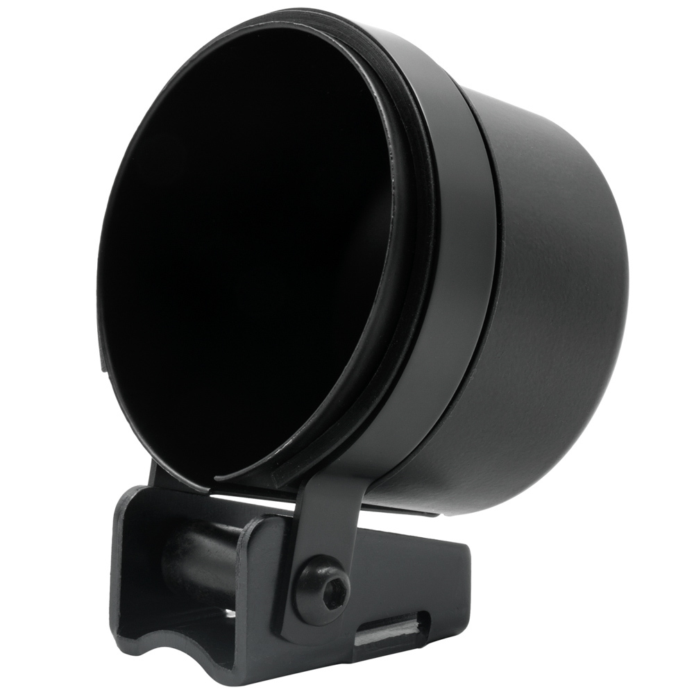 EQUUS Gauge Mount Cup 2-5/8 Black Single E9945