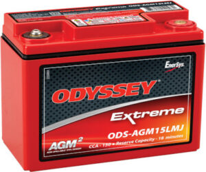 ODYSSEY BATTERY Battery 150CCA/220CA M6 Female Terminal ODS-AGM15LMJ