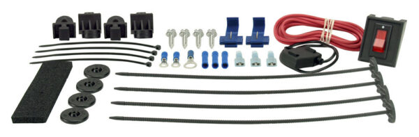 DERALE Complete Plastic Rod Mounting Kit w/Switch 16742