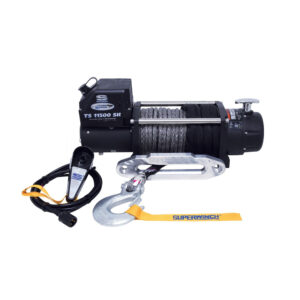 SUPERWINCH Tiger Shark 11500SR Winc h 11500lb Synthetic Rope 1511201