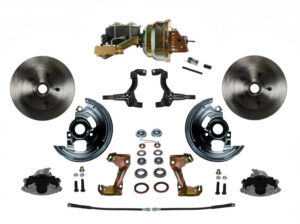 LEED BRAKES GM A/F/ X-Body Power Coversion Brake Kit FC1002-M1A1