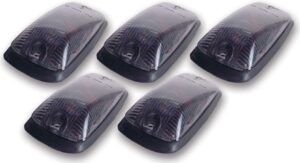 PACER PERFORMANCE Cab Roof Lights Smoke 88-02 GM P/U Non LED 20-220S