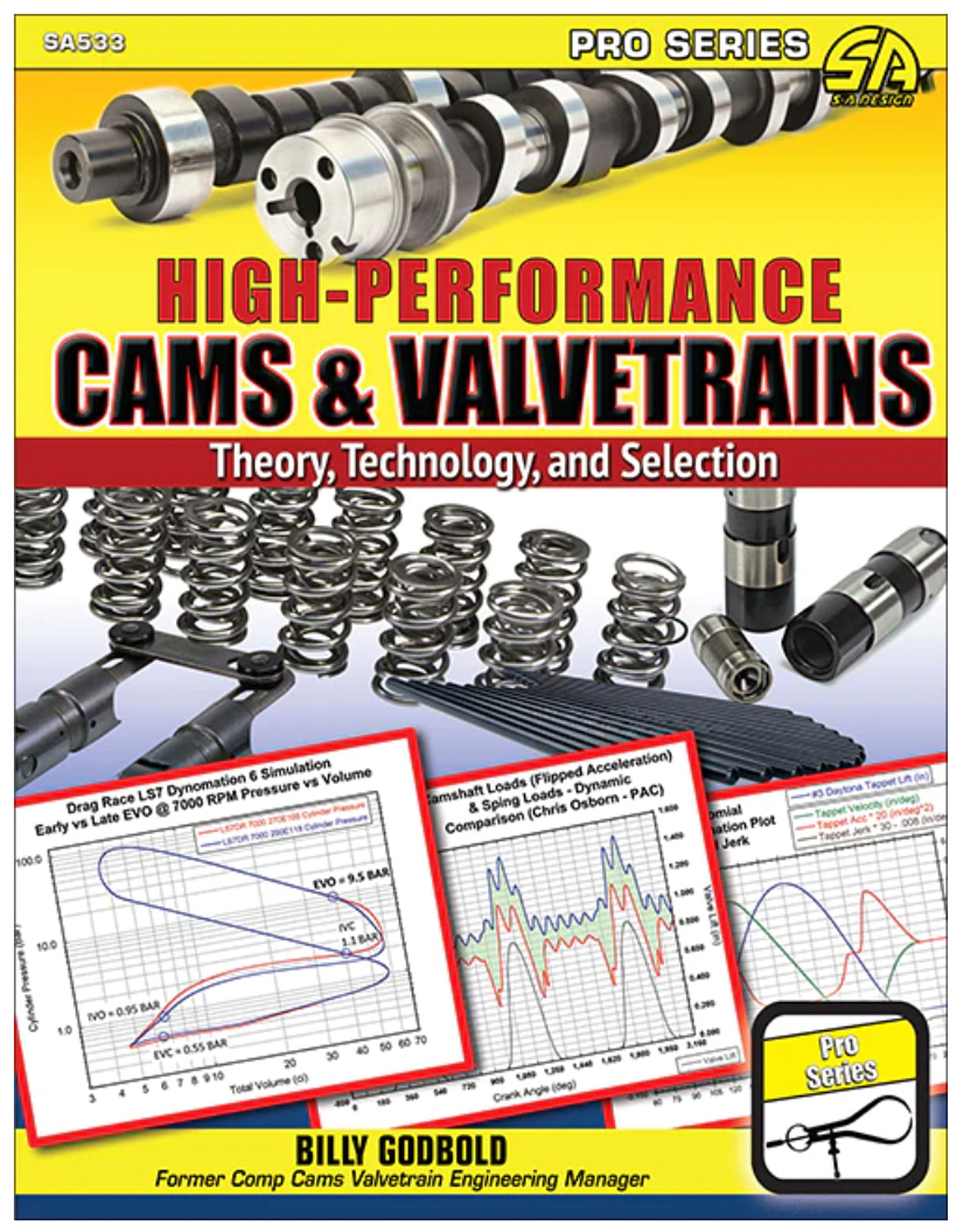 S-A BOOKS High Performance Cams and Valvetrain SA533