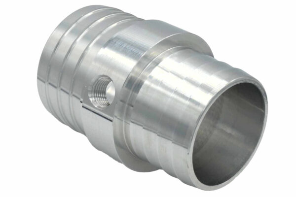 ICT BILLET 1-1/4 to 1-1/2 Hose w/ 1/8NPT Steam Port Adapt AN627-21X125