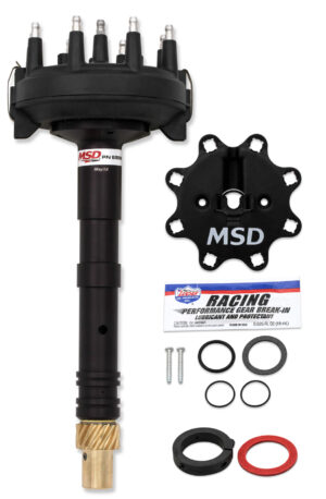 MSD IGNITION BBC L/P Crank Trigger Distributor – Black 85583