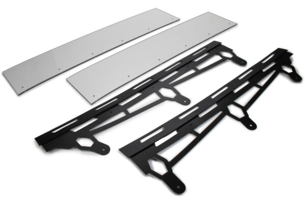 FIVESTAR ABC Spoiler 6.5in x 60in 90 Degree Black 661-6739-B