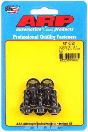 ARP Bolt Kit – 12pt. (5) 5/16-18 x .750 641-0750