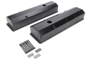 PRW INDUSTRIES INC. Billet Rail Fab. V/C’s – SBC Tall Black 4035007
