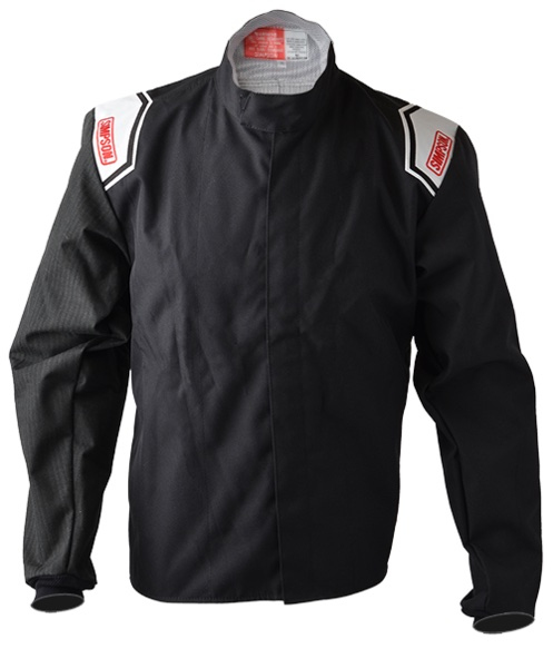 SIMPSON SAFETY Kart Jacket Large Black 102382