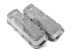 HOLLEY BBC M/T Valve Cover Set – Polished 241-84