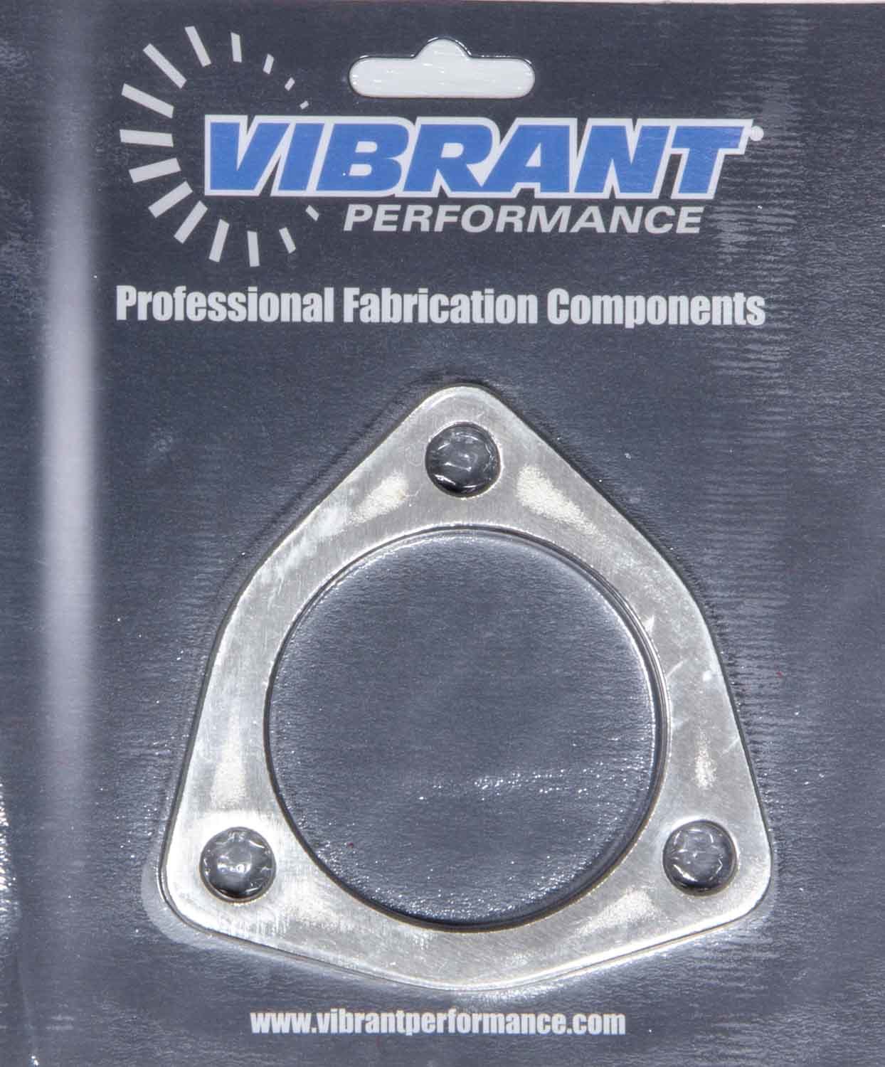 VIBRANT PERFORMANCE 3-Bolt Stainless Steel Exhaust Flange 2.5in 1482S