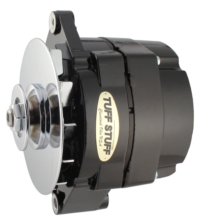 TUFF-STUFF GM Alternator 140 amp 1- Wire Black 9 Clocking 7127NKB9
