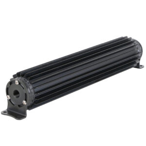 DERALE Single-Pass Heat Sink Co oler  24in Black Anodize 13277