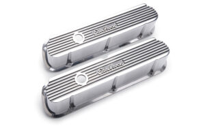 EDELBROCK Valve Cover Kit Elite II Series SBF Tall 4264