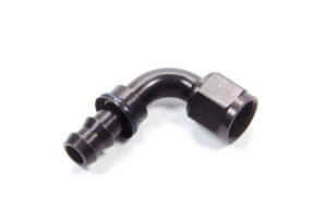 AEROQUIP #8 90 Degree Socketless Black FBL1533