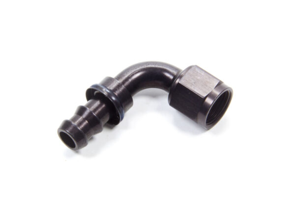 AEROQUIP #8 90 Degree Socketless Black FBL1533