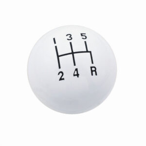 MR. GASKET Classic Shifter Knob 5 Speed White 9619