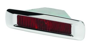 BILLET SPECIALTIES Taillights Smooth LED Polished Pair 61340