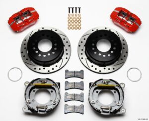 WILWOOD Rear Brake Kit Mustang 8.8in 5 Lug 2.5in Offset 140-11396-DR