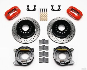 WILWOOD P/S Park Brake Kit Small Ford 2.50in Offset 140-9282-DR