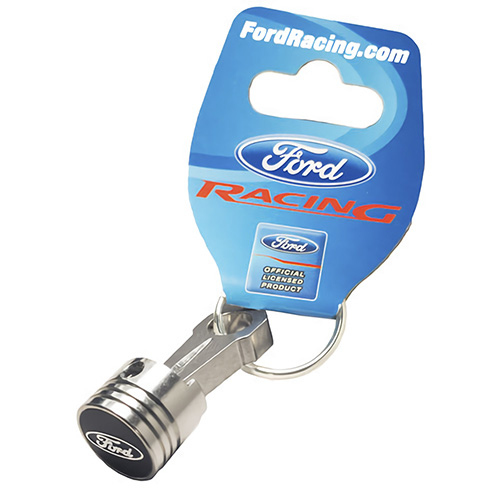 FORD Piston Key Chain – Alm w/Ford Oval Logo 302-700