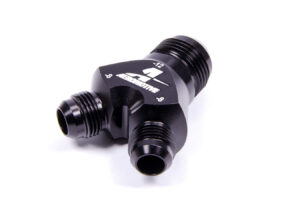 AEROMOTIVE Y-Block Fitting – 12an to 2 x -8an 15677