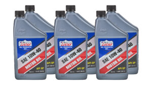 LUCAS OIL SAE 10W40 Motor Oil 6×1 Quart 10275