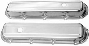 RACING POWER CO-PACKAGED Cadillac 368-500 Short Valve Covers Pair R9521