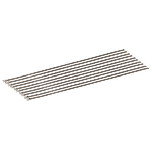 DESIGN ENGINEERING Stainless Steel Locking Ties 20in. (10 Per Poly 10203
