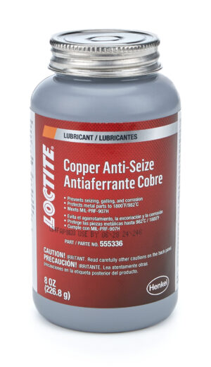 LOCTITE Copper Anti Sieze Brush Top Can 8oz 555336