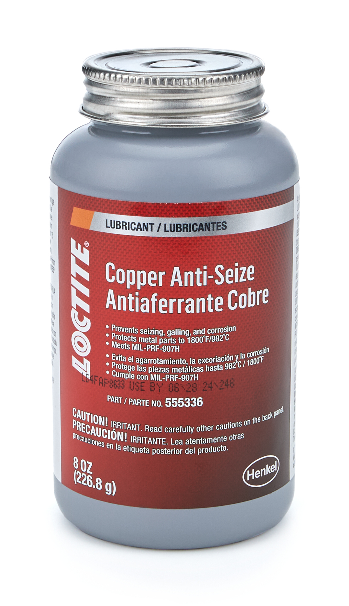 LOCTITE Copper Anti Sieze Brush Top Can 8oz 555336